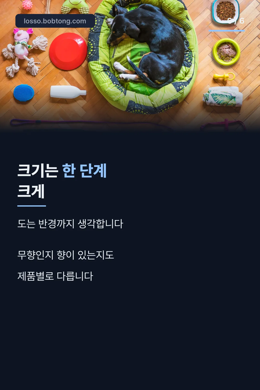 크기 고르는 법